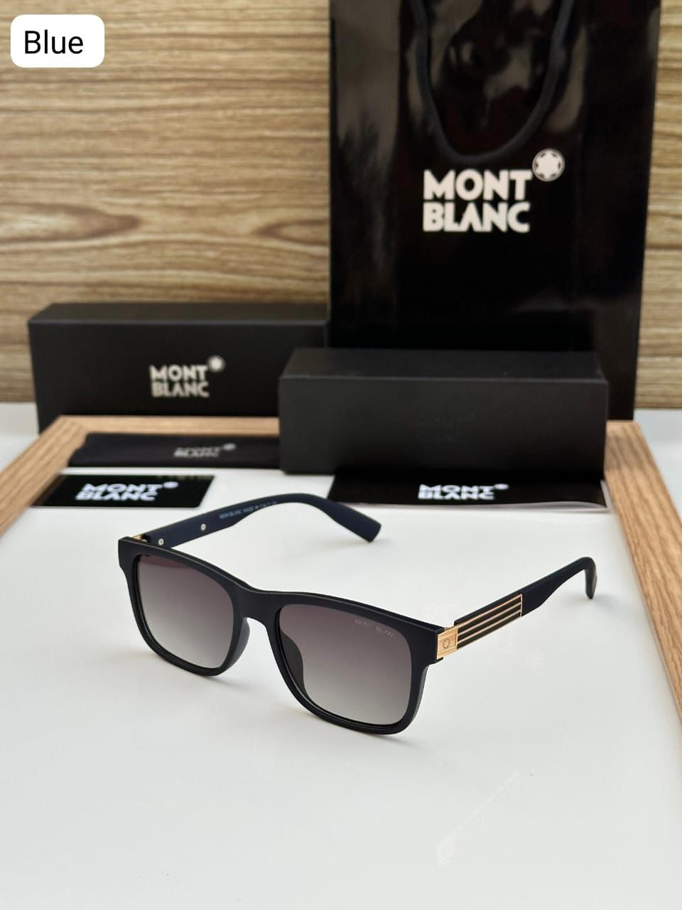 Mont Blanc Unisex Sunglasses