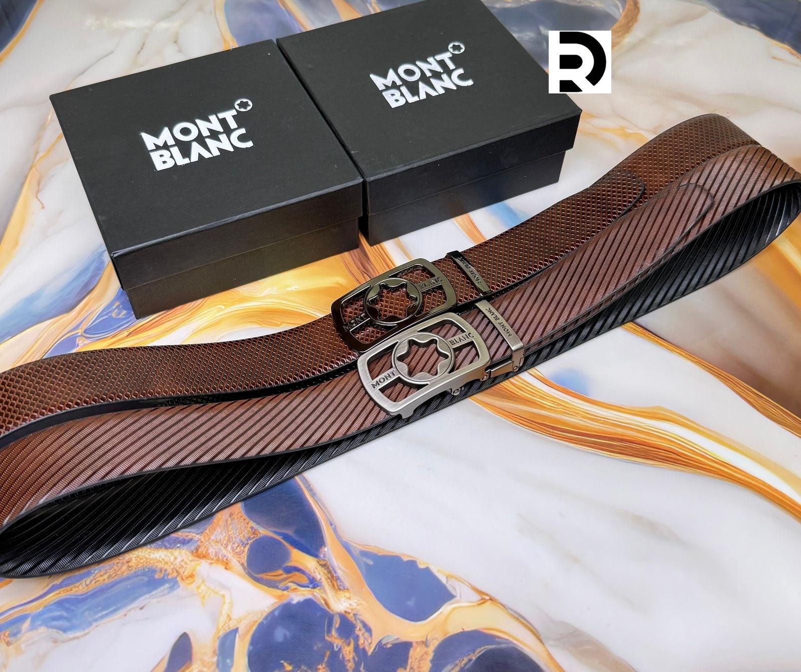Mont Blanc Reversible Belt