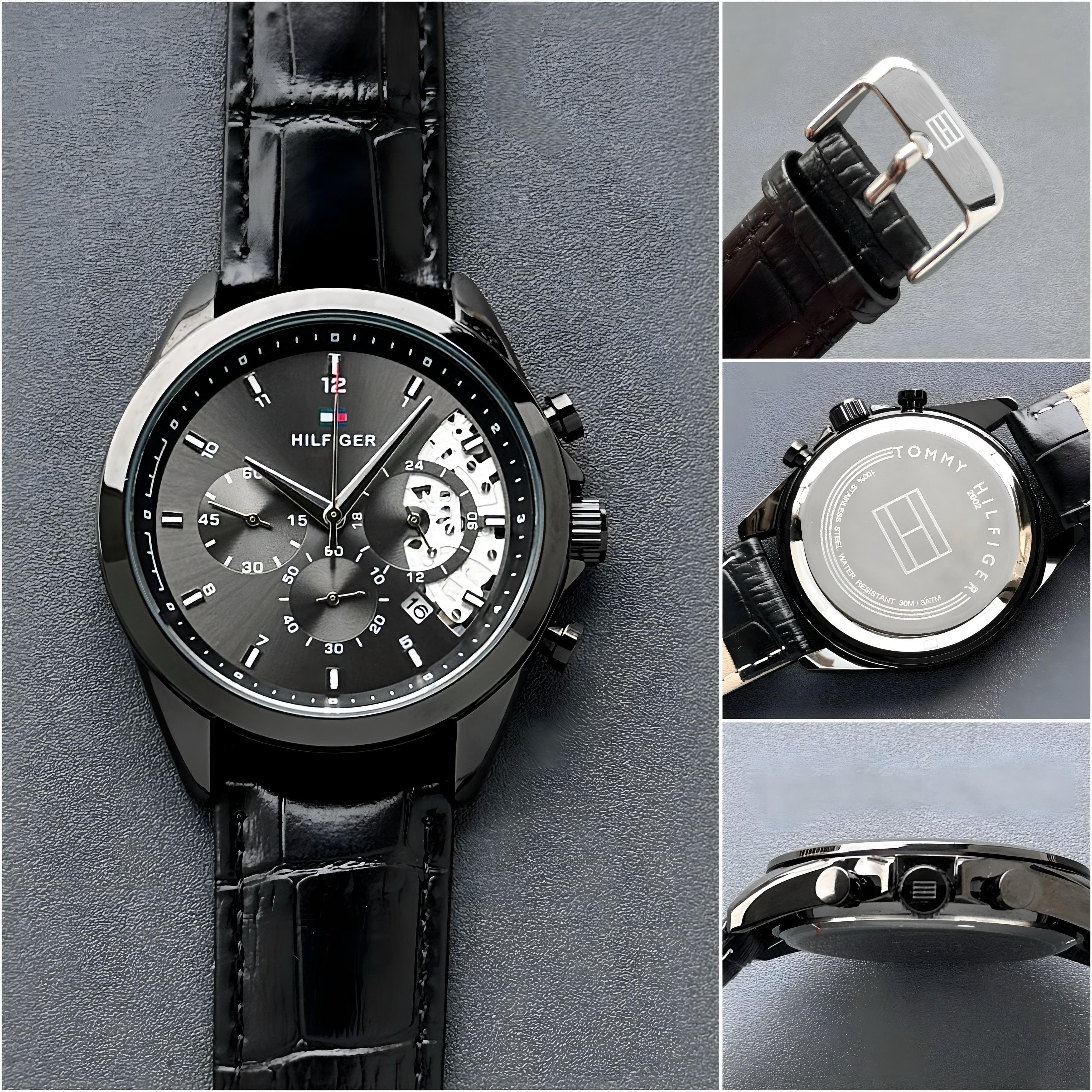 Tommy Hilfiger Z-Black Chronograph Series