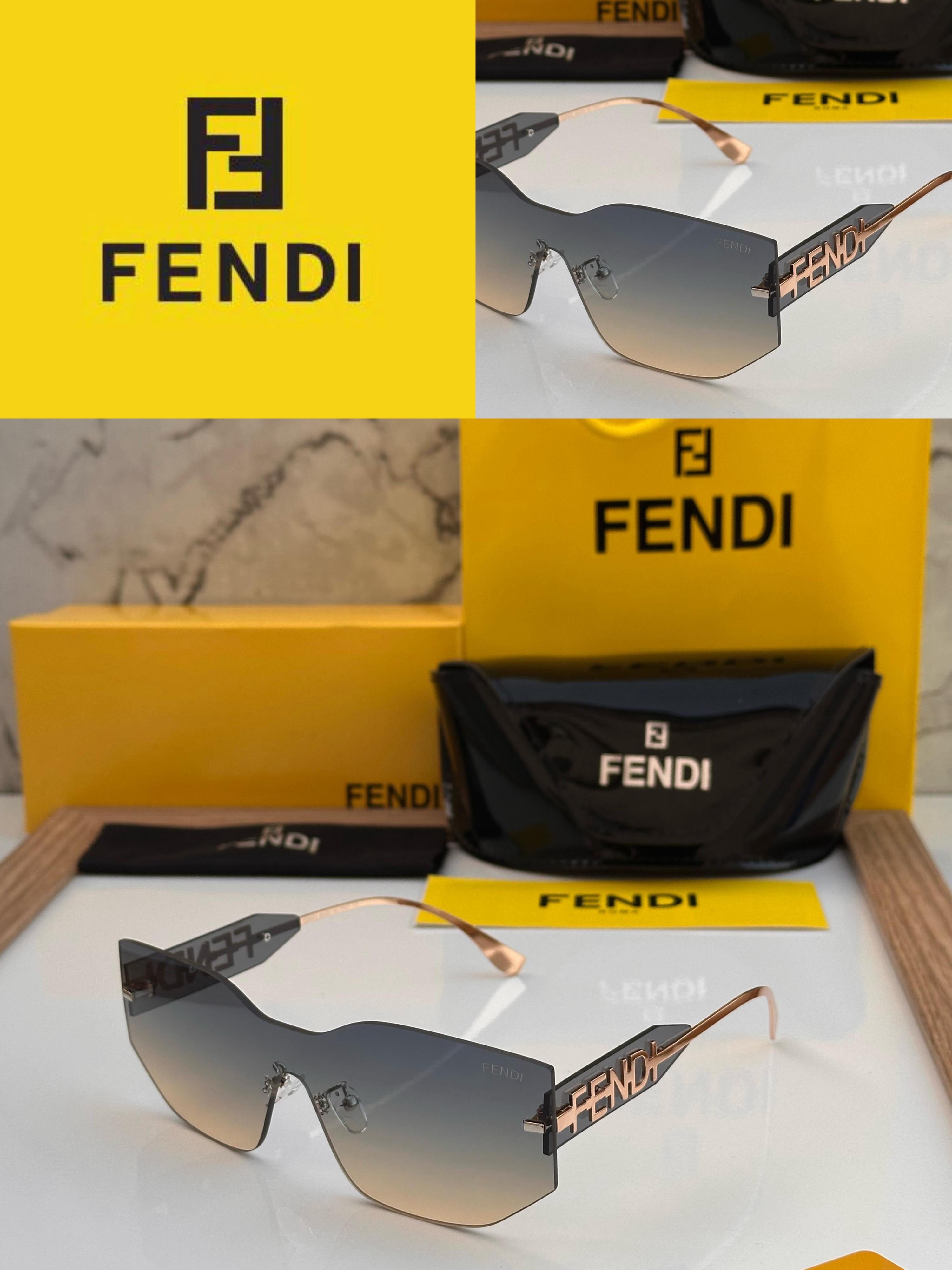 Fendi Unisex Sunglasses