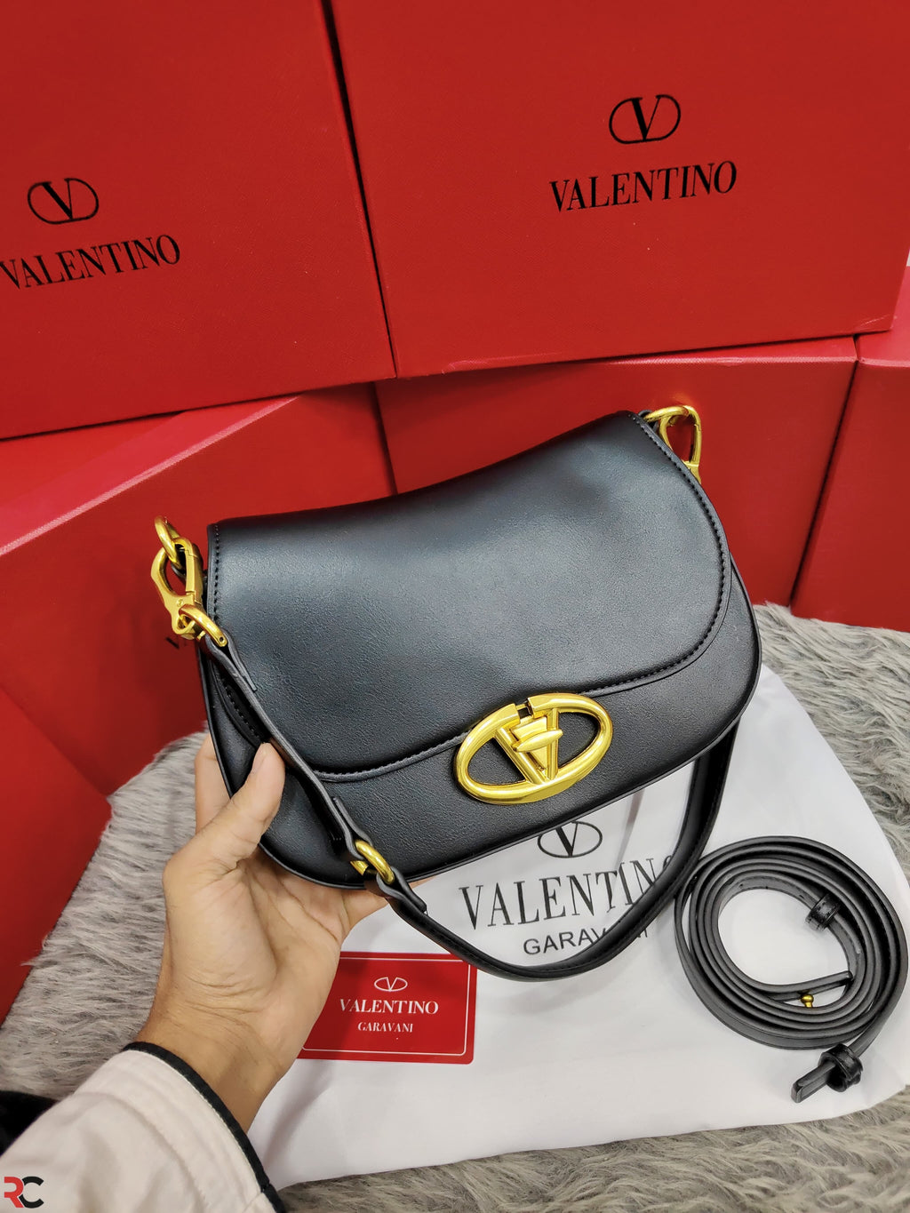 Valentino Garavani Oval Shoulder Bag