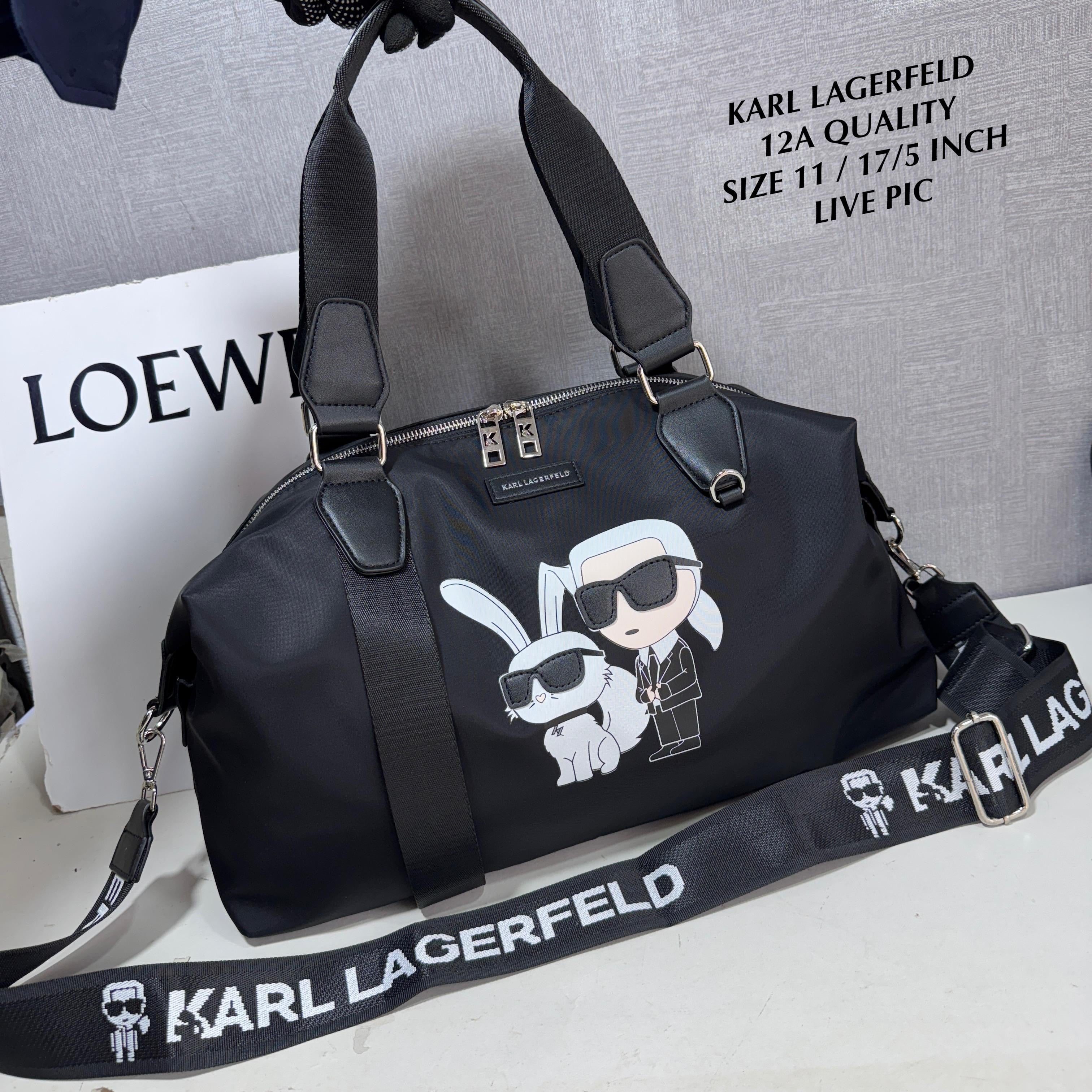 Karl Lagerfeld Unisex Duffel Bag