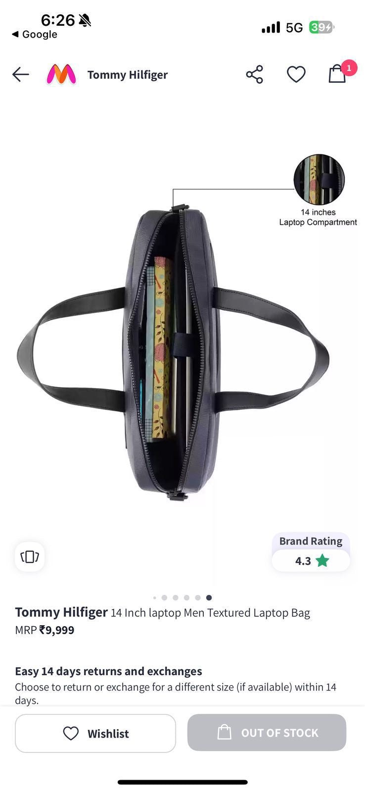 Tommy Hilfiger Laptop Bag