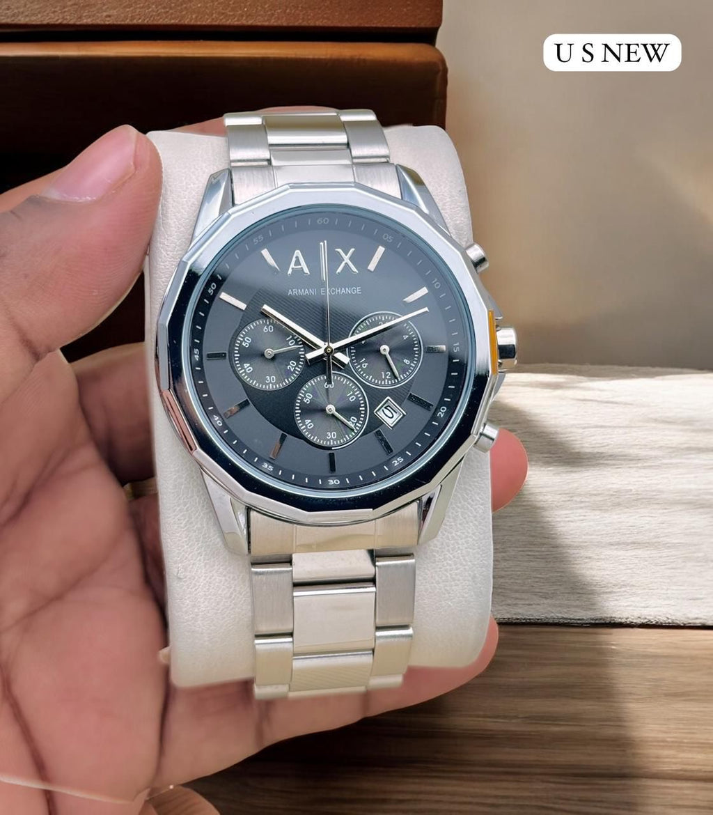 Armani Exchange Black Chronograph Edition