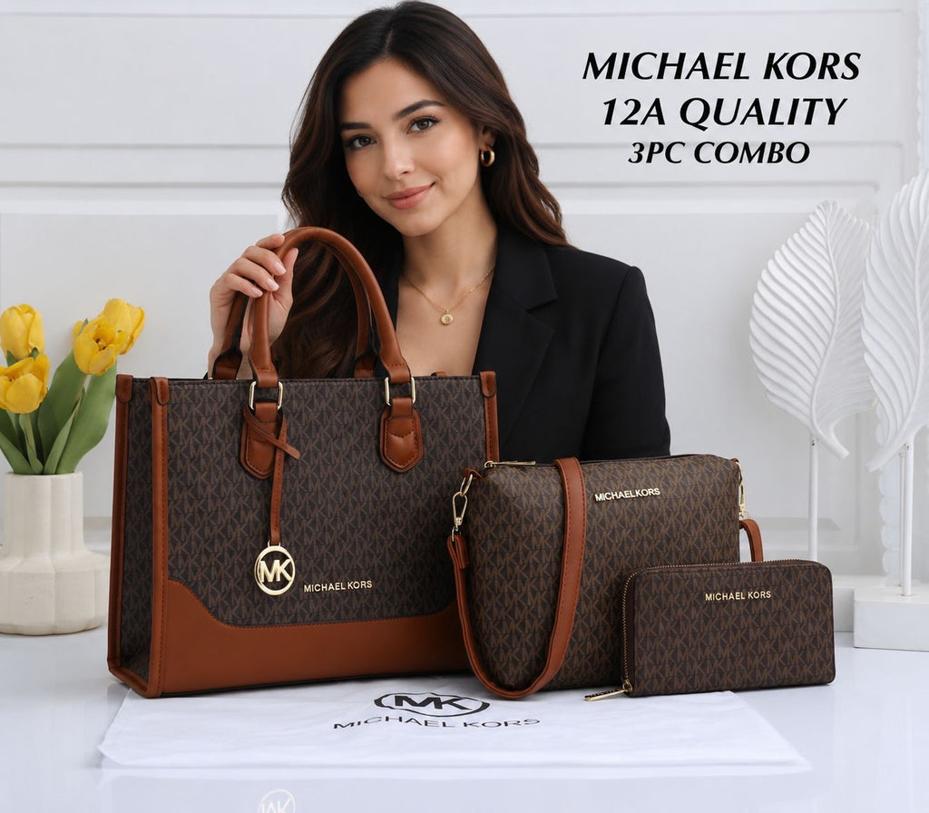 Michael Kors 3Pc Bag