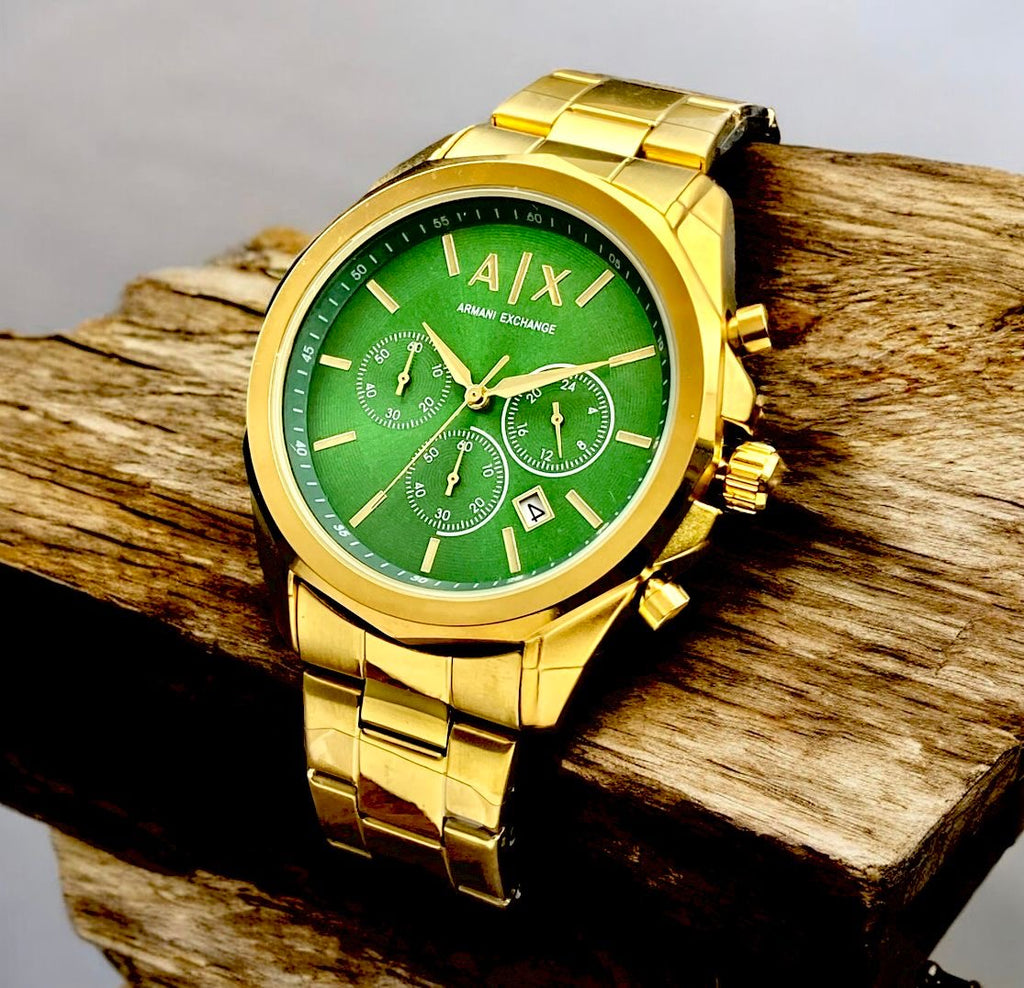 Armani Exchange Black Chronograph Edition