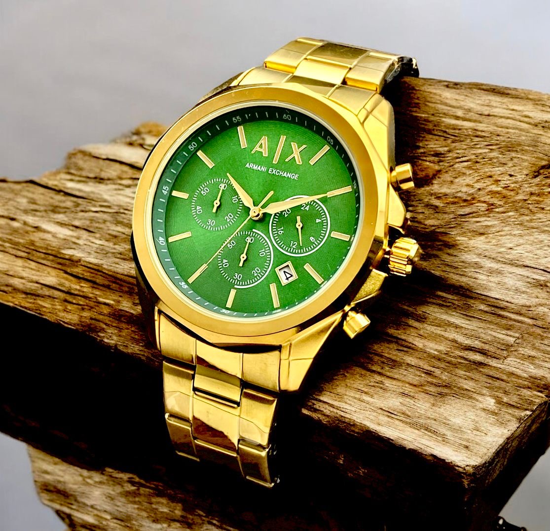 Armani Exchange Black Chronograph Edition