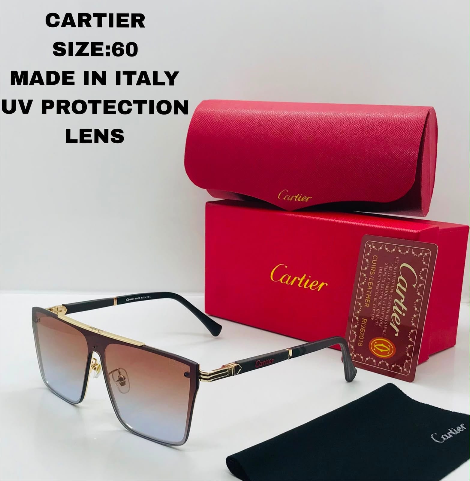 Cartier Uv Lens Sunglasses