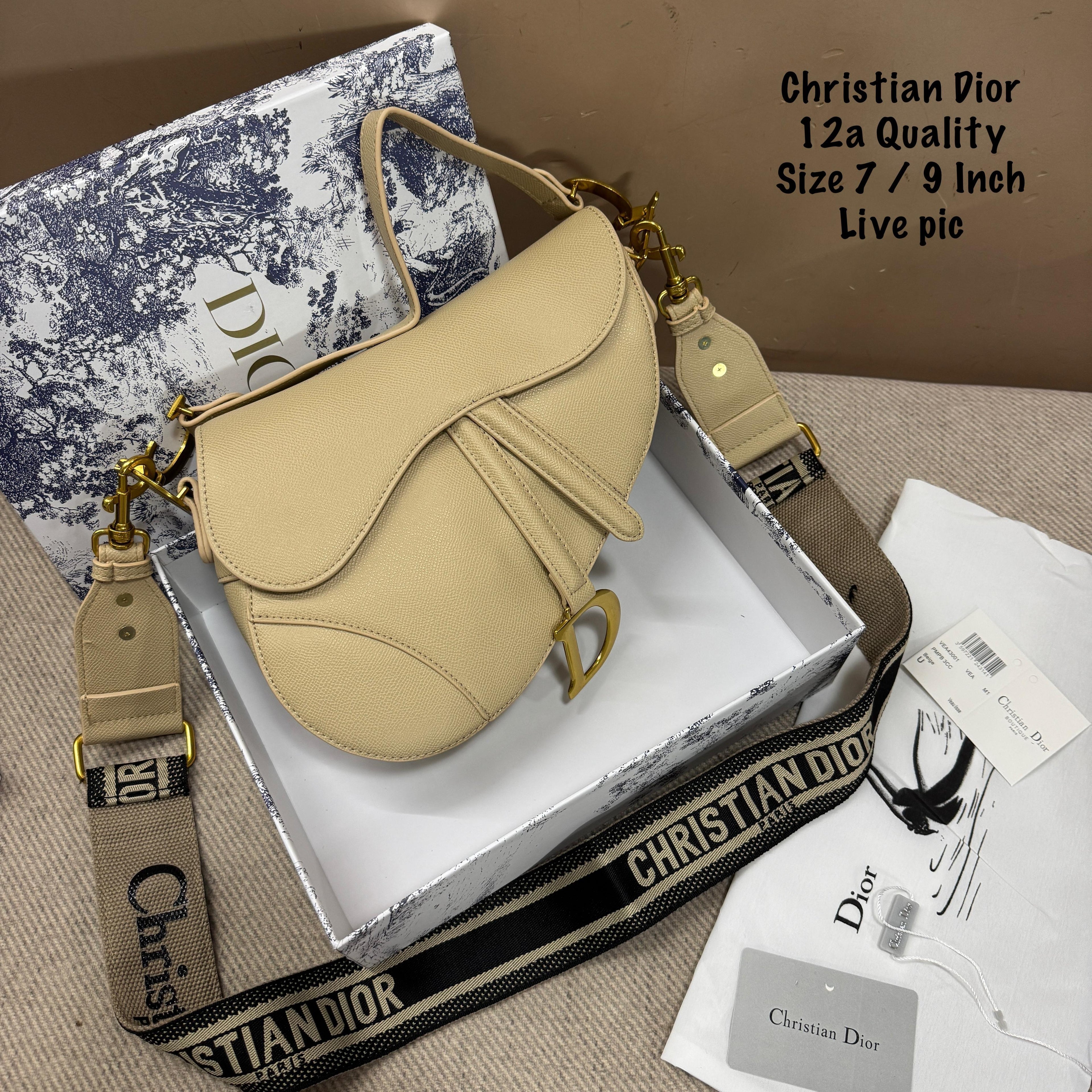 Christian Dior Saddle Bag