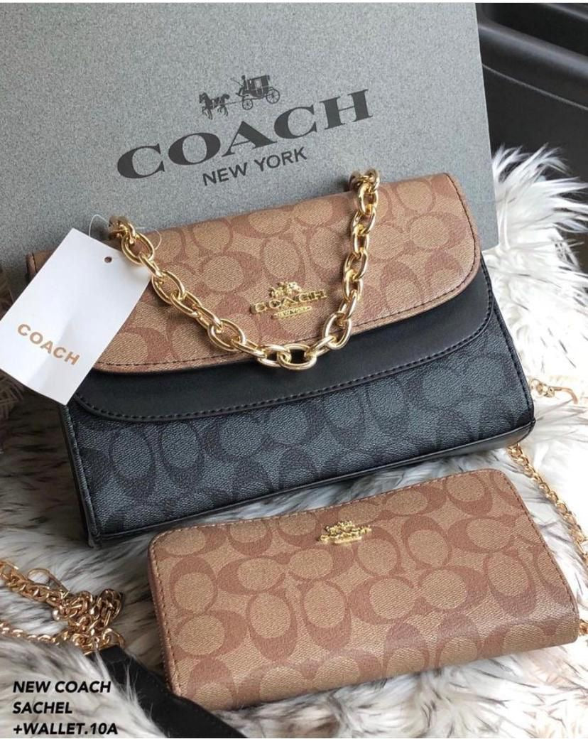 Coach Multi Colour Shoulder Bag Combo