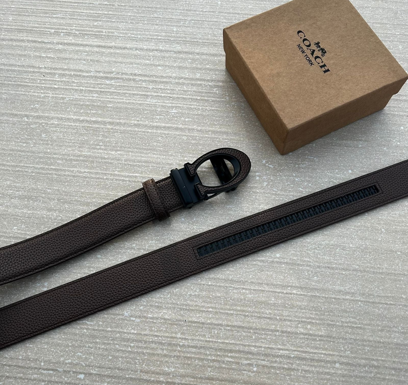 Coach Auto lock Belt