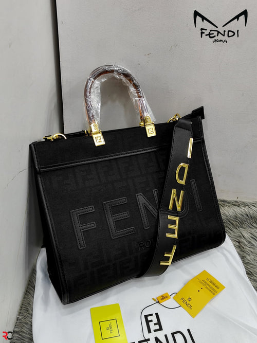 Fendi FF Large Sunshine Tote Bag
