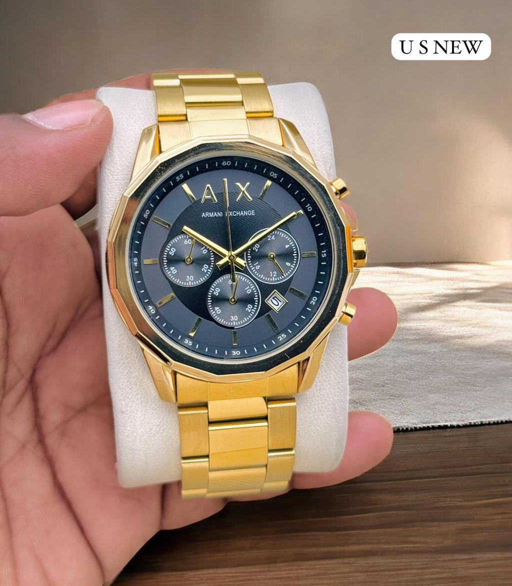 Armani Exchange Black Chronograph Edition