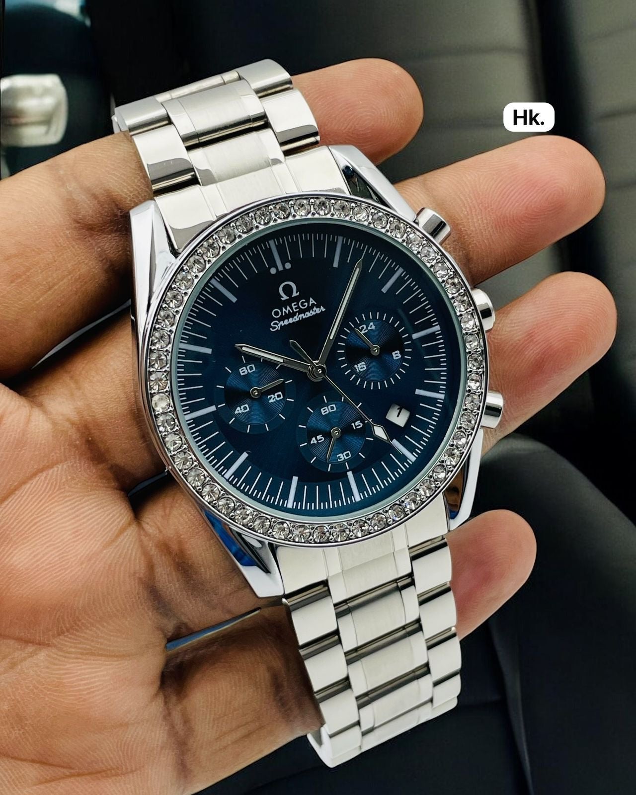 Omega Diamond Bezel