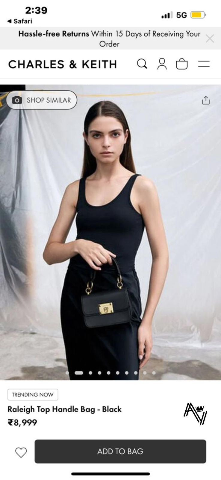 Charles Keith Handbag