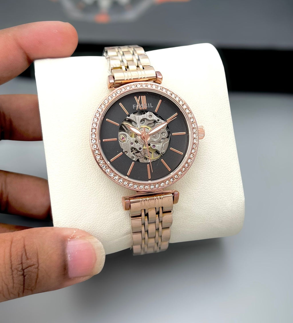 Fossil Diamond Bezel