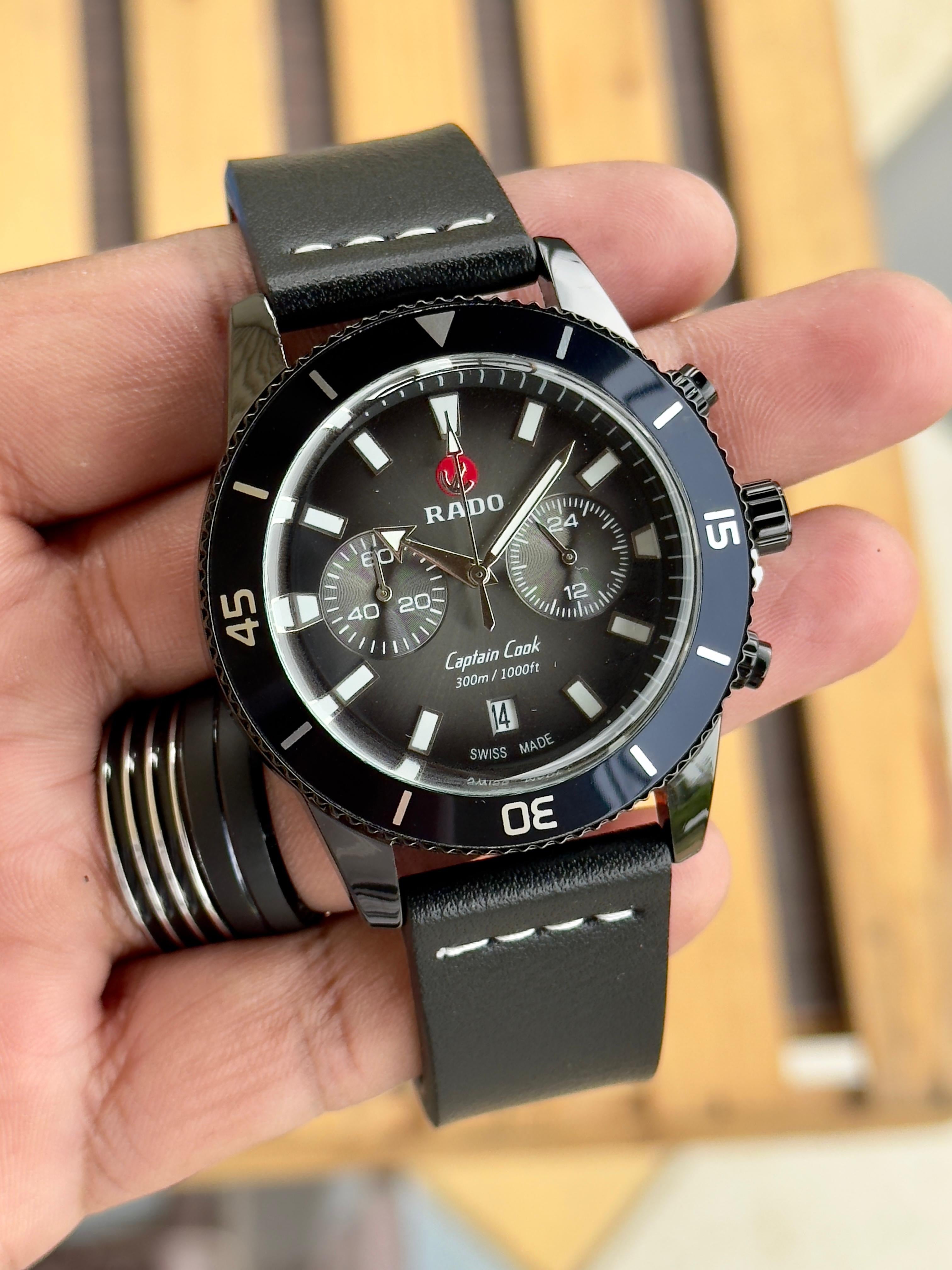 Rado Captain Cook Sunburst Dial