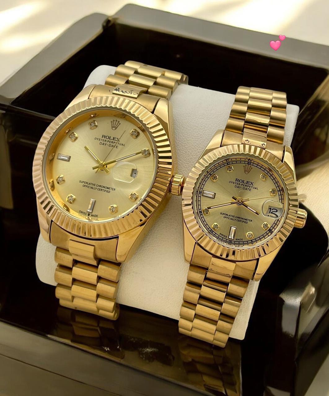 Rolex Datejust Couple Watch