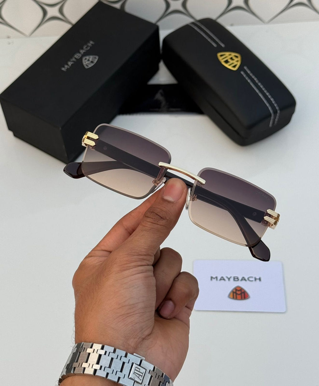 Maybach Unisex Sunglasses
