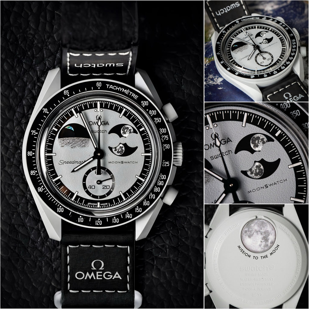 Omega Swatch Speedmaster Moonswatch - Mission to the EarthPhase