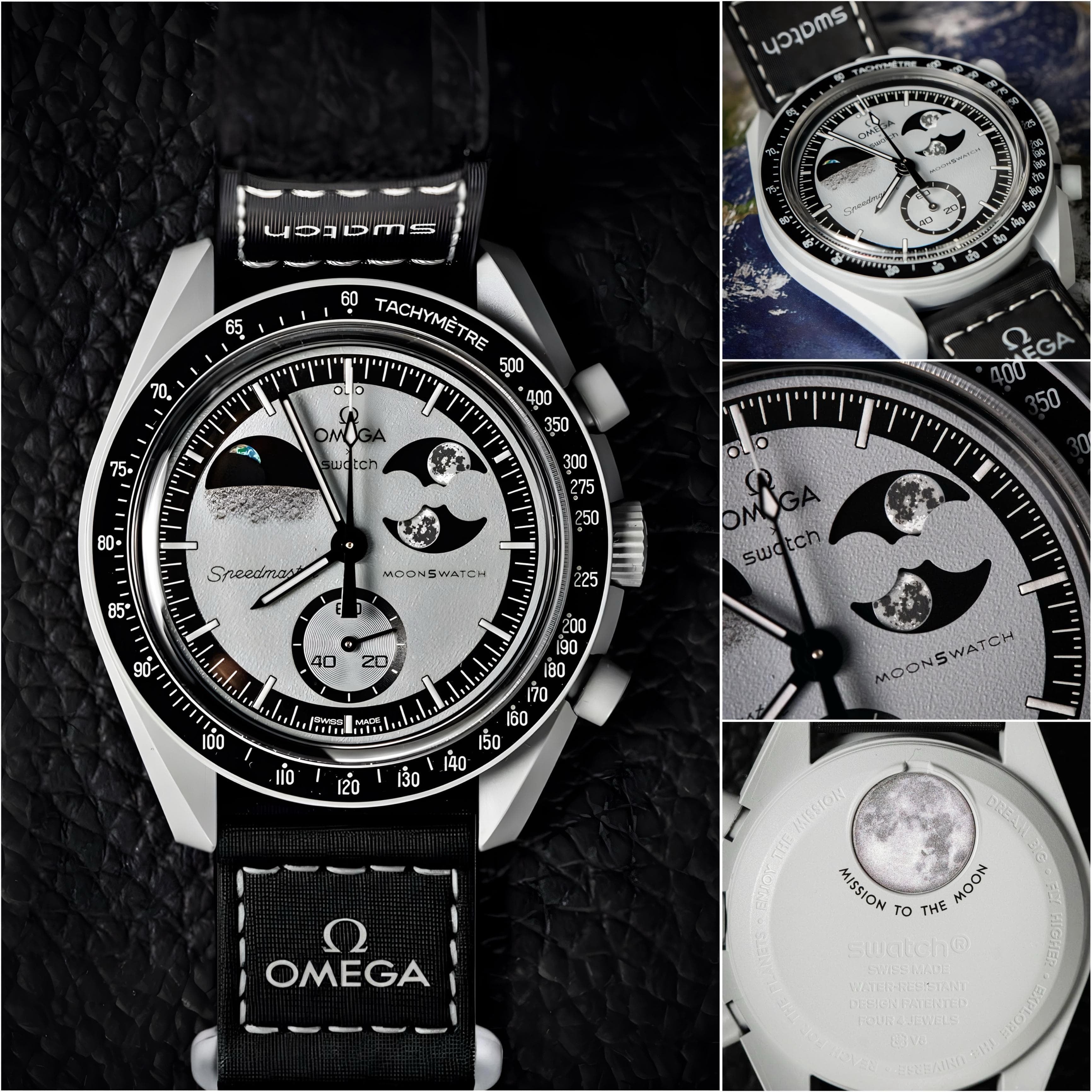 Omega Swatch Speedmaster Moonswatch - Mission to the EarthPhase