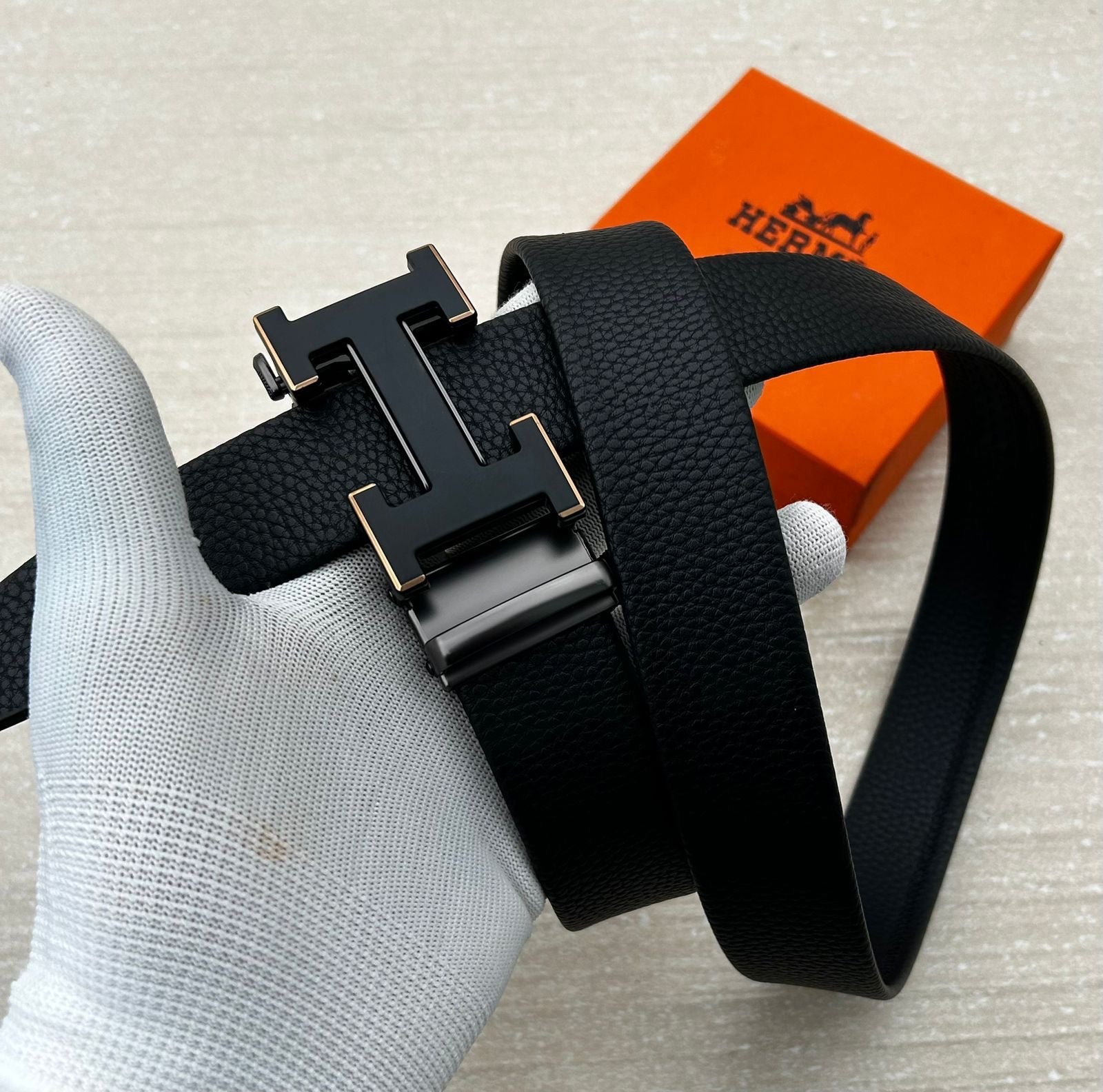 Hermes Auto Lock Belt