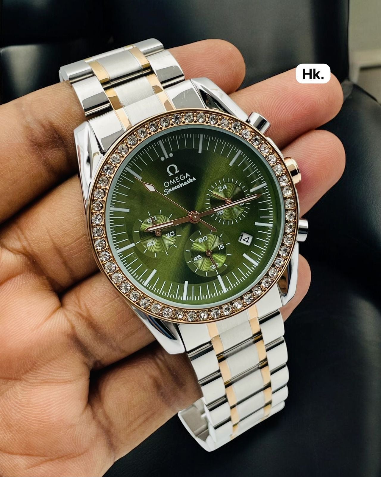 Omega Diamond Bezel