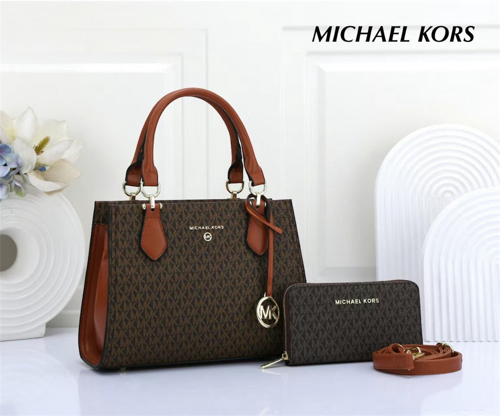 Michael Kors Marilyn Medium Logo Satchel