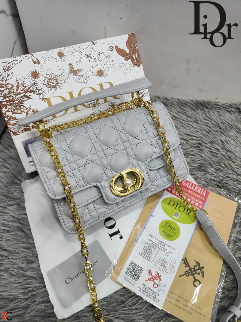 Dior Jolie Small Top Handle Bag