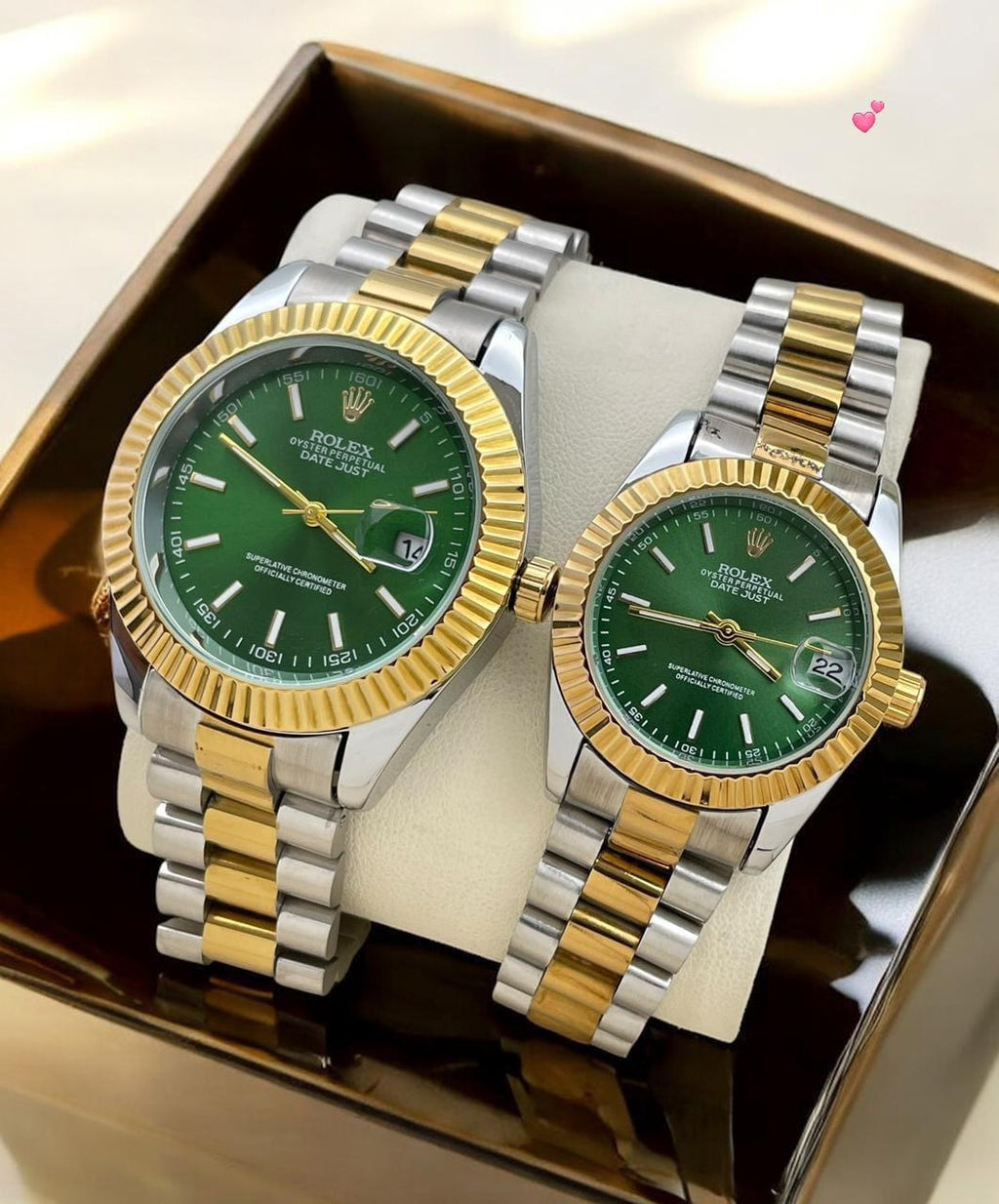 Rolex Datejust Couple Watch