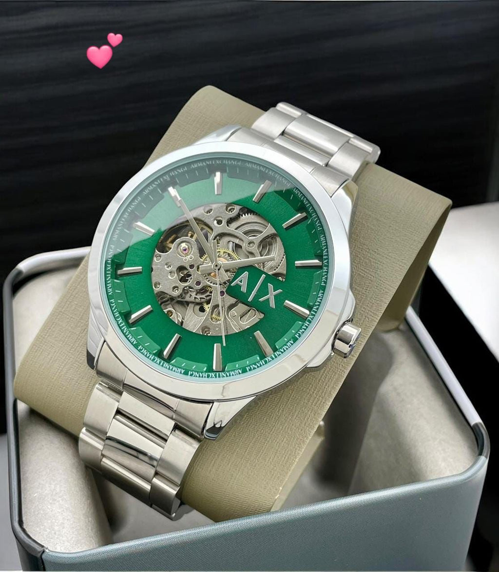 Armani Exchange Skeleton Dial Edition