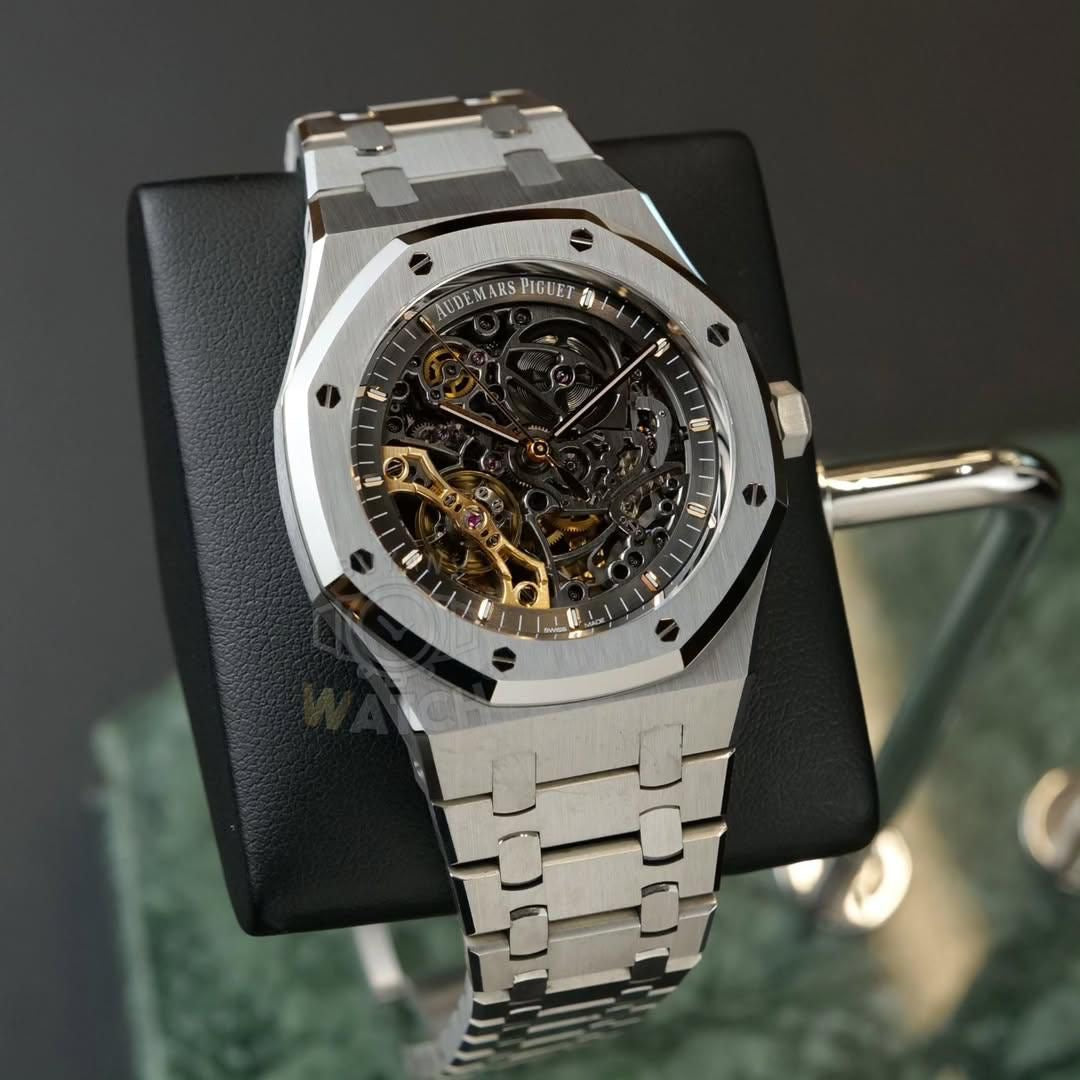 Audemars Piguet Royal Oak Skeleton Salmon