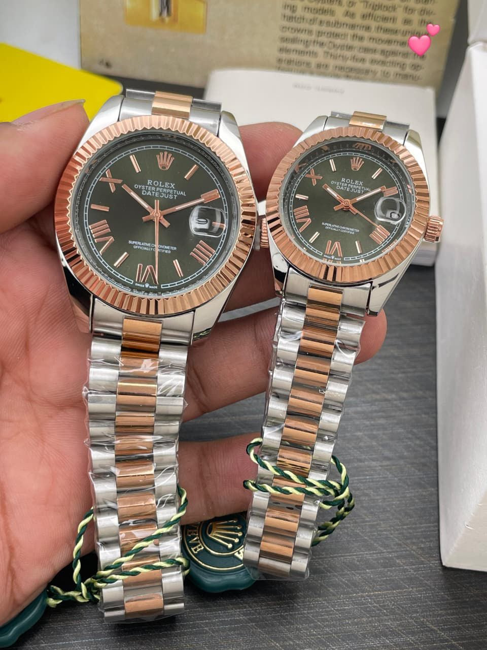 Rolex Datejust Couple Watch