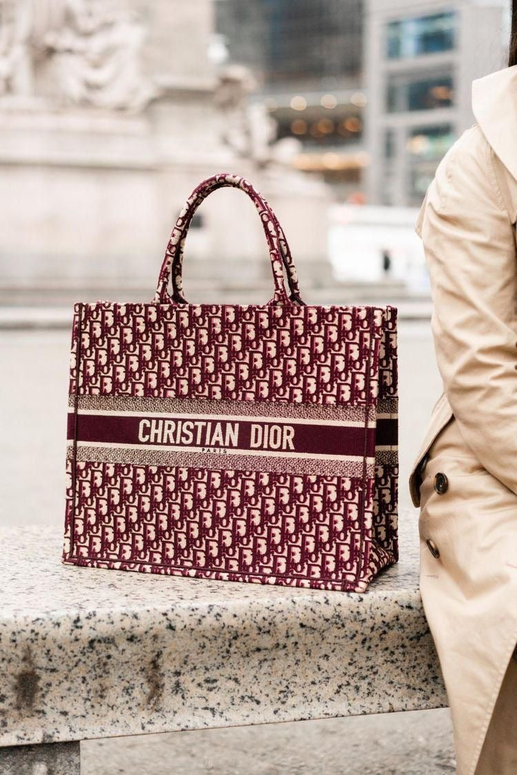 Christian Dior Large Book Tote
