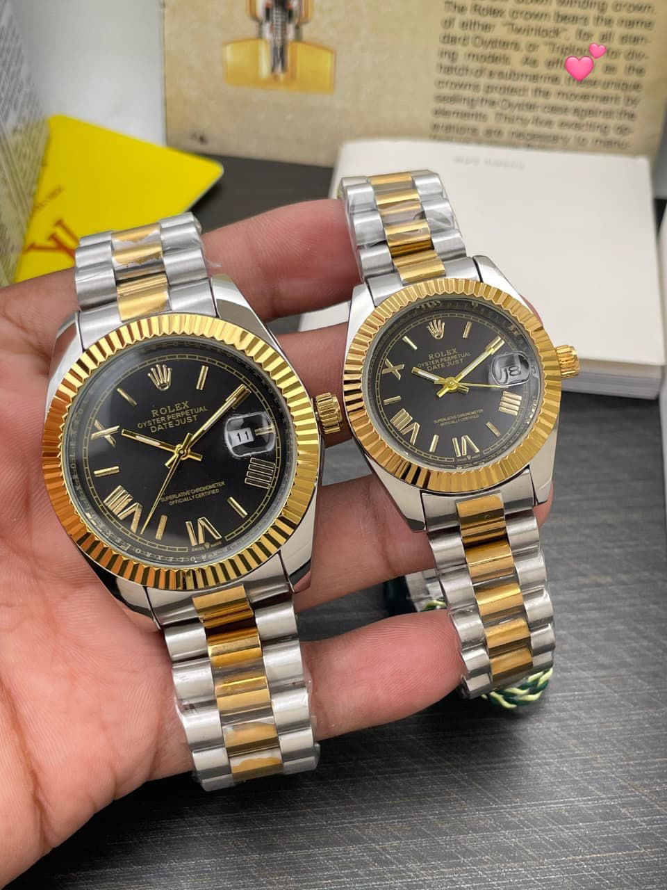 Rolex Datejust Couple Watch