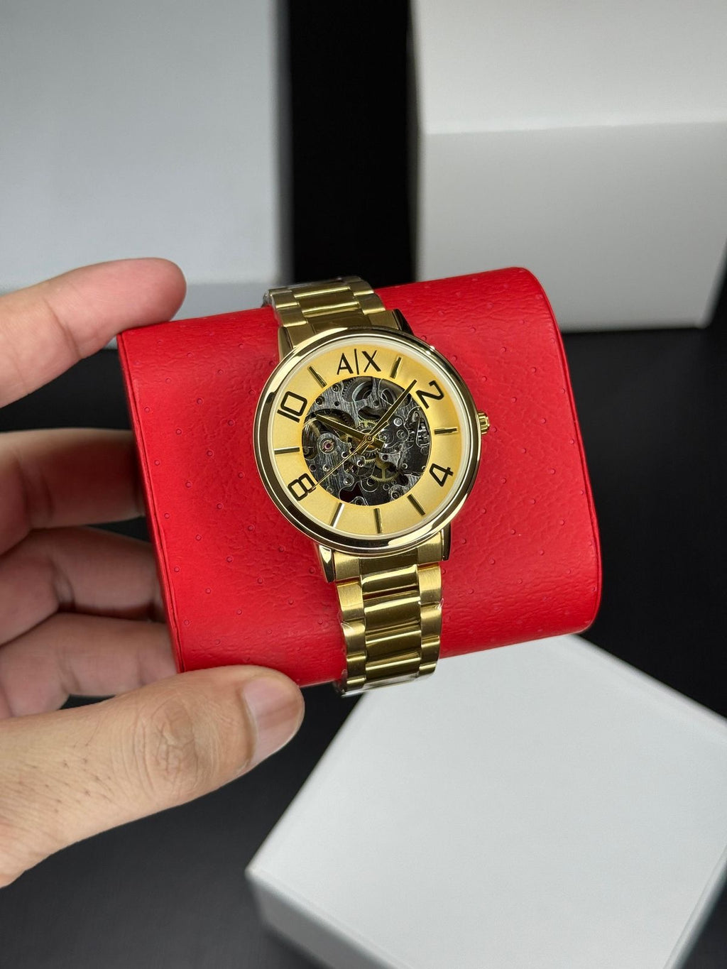 Armani Exchange Automatic Skeleton