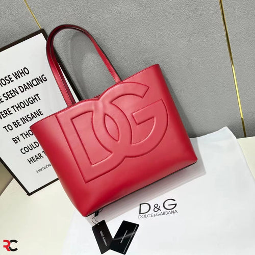 Dolce & Gabbana Medium Calfskin DG Logo