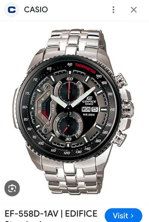 Casio Edifice 558
