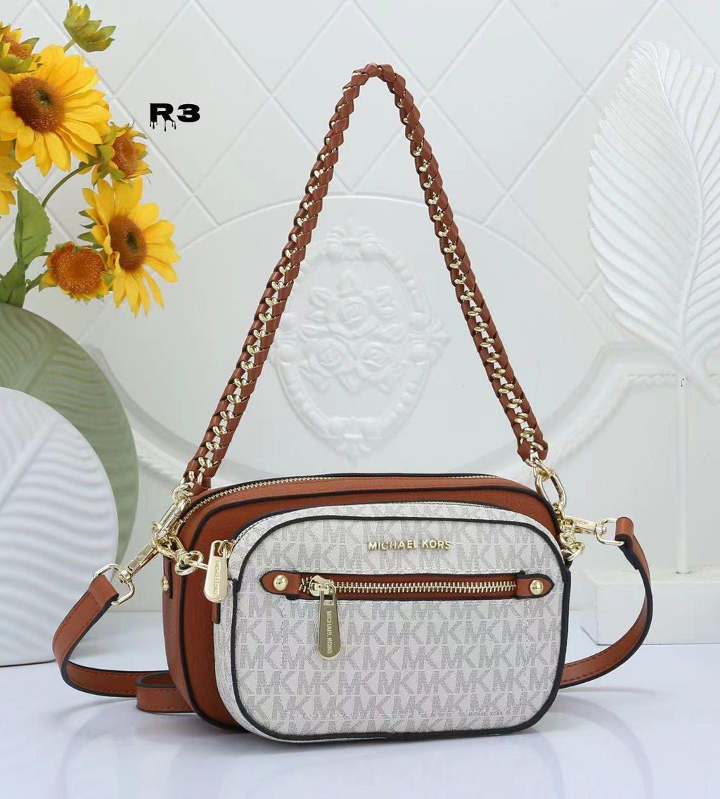 Michael Kors Dual Jet Set Camera Crossbody Bag