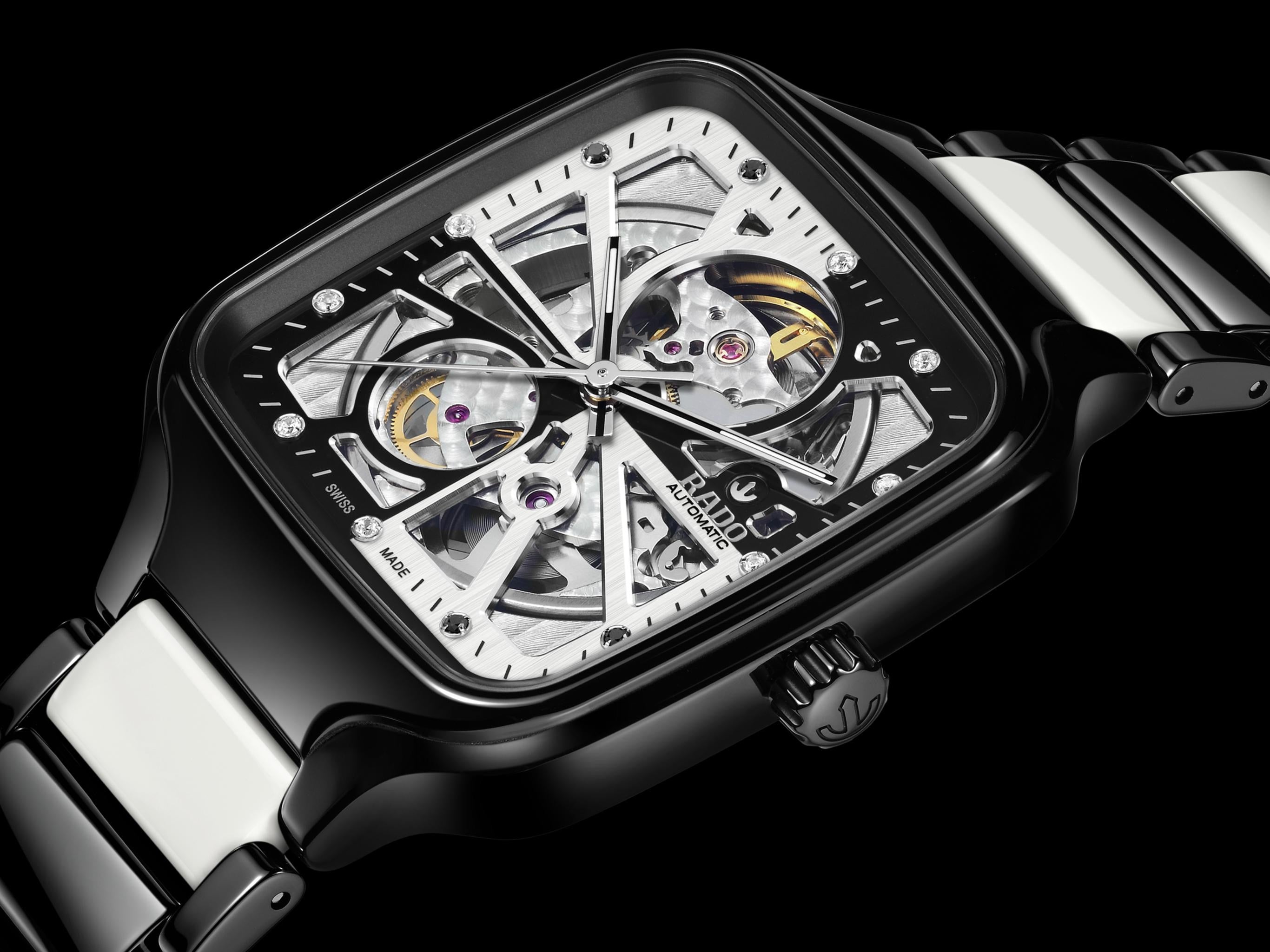 Rado True Square Automatic Open Heart Diamonds Edition