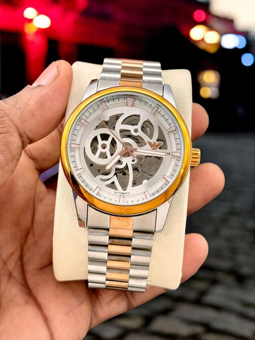Armani Exchange Skeleton Automatic