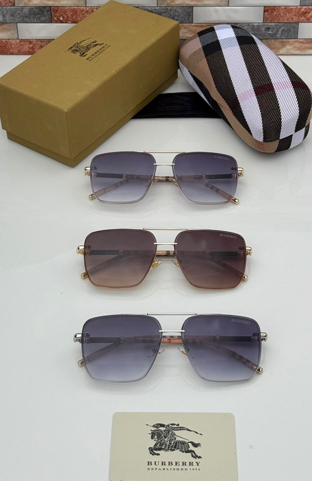 Burberry Unisex Sunglasses