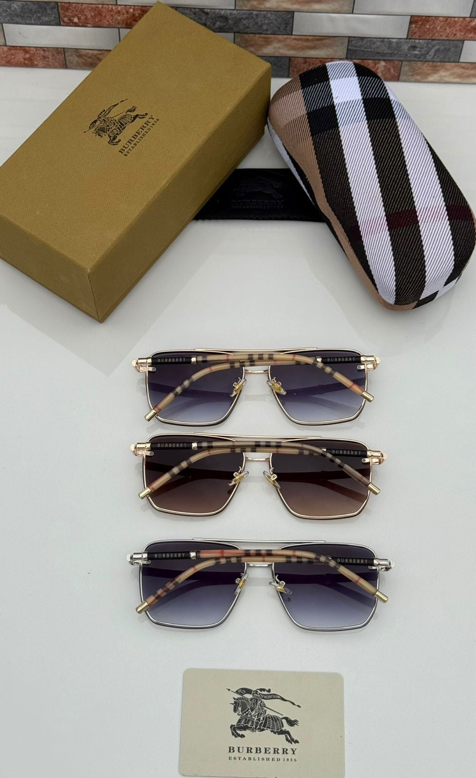 Burberry Unisex Sunglasses