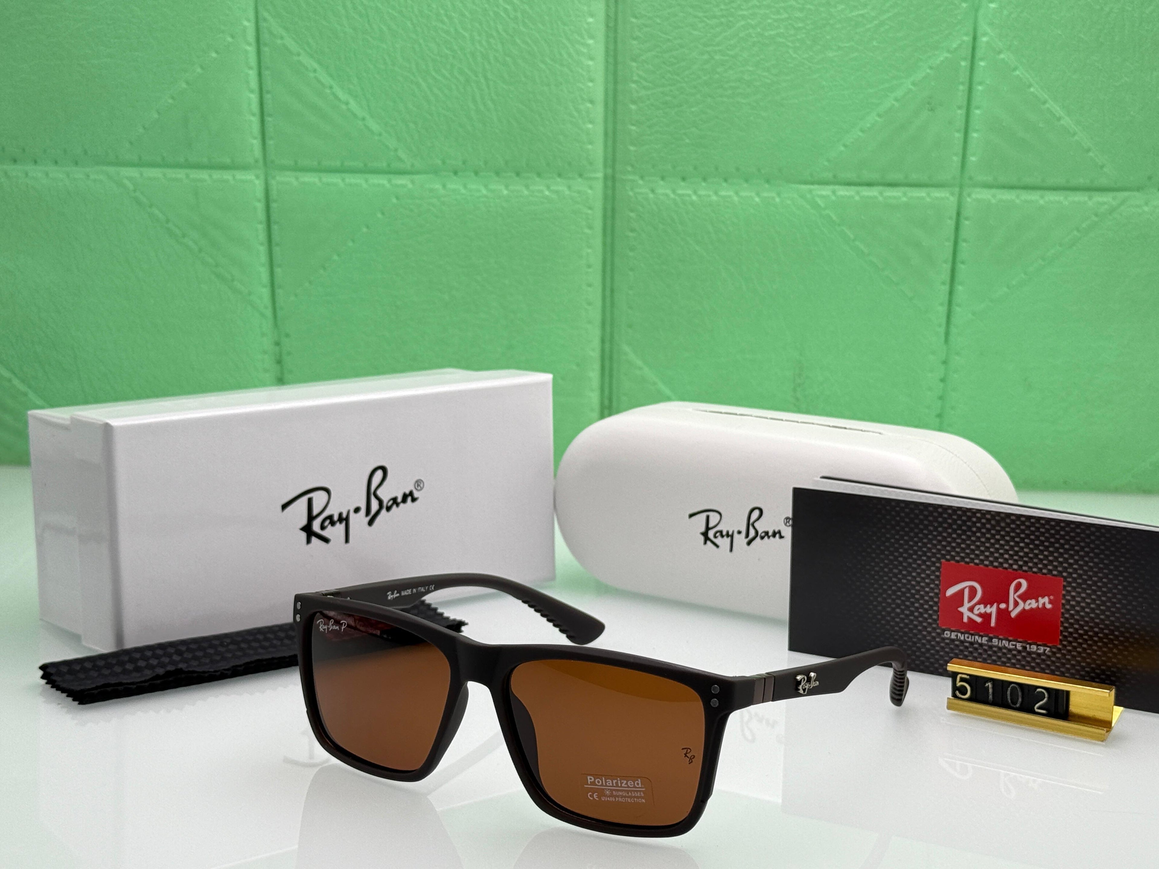 Rayban Polorized Lens Unisex Sunglasses