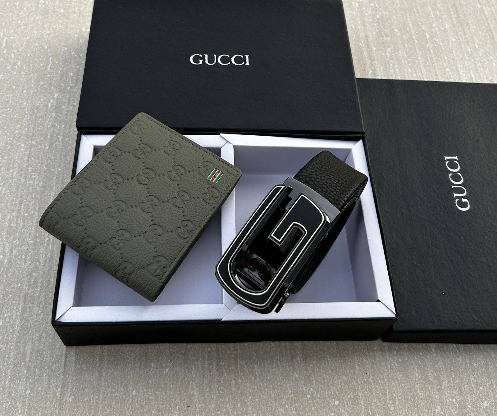 Gucci Wallet & Belt Combo