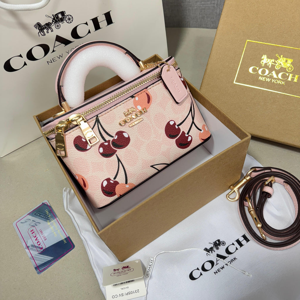 Coach Signature Vanity Case Bag