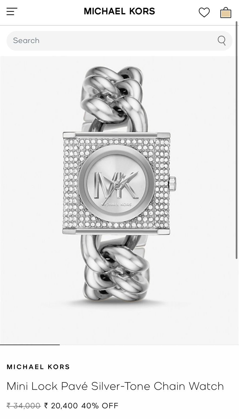 Michael Kors Steel Bracelet