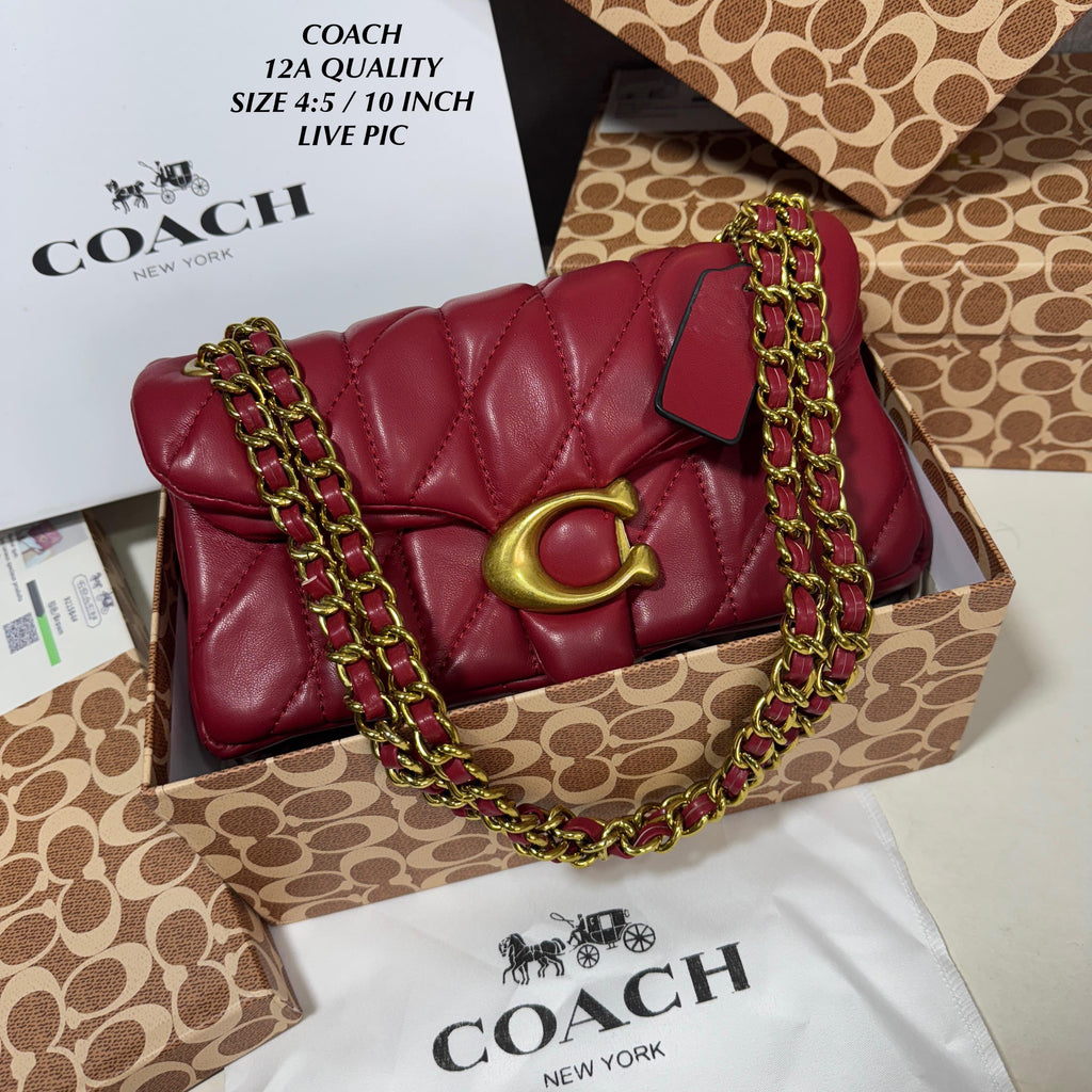Coach Quilted Tabby Shoulder Bag