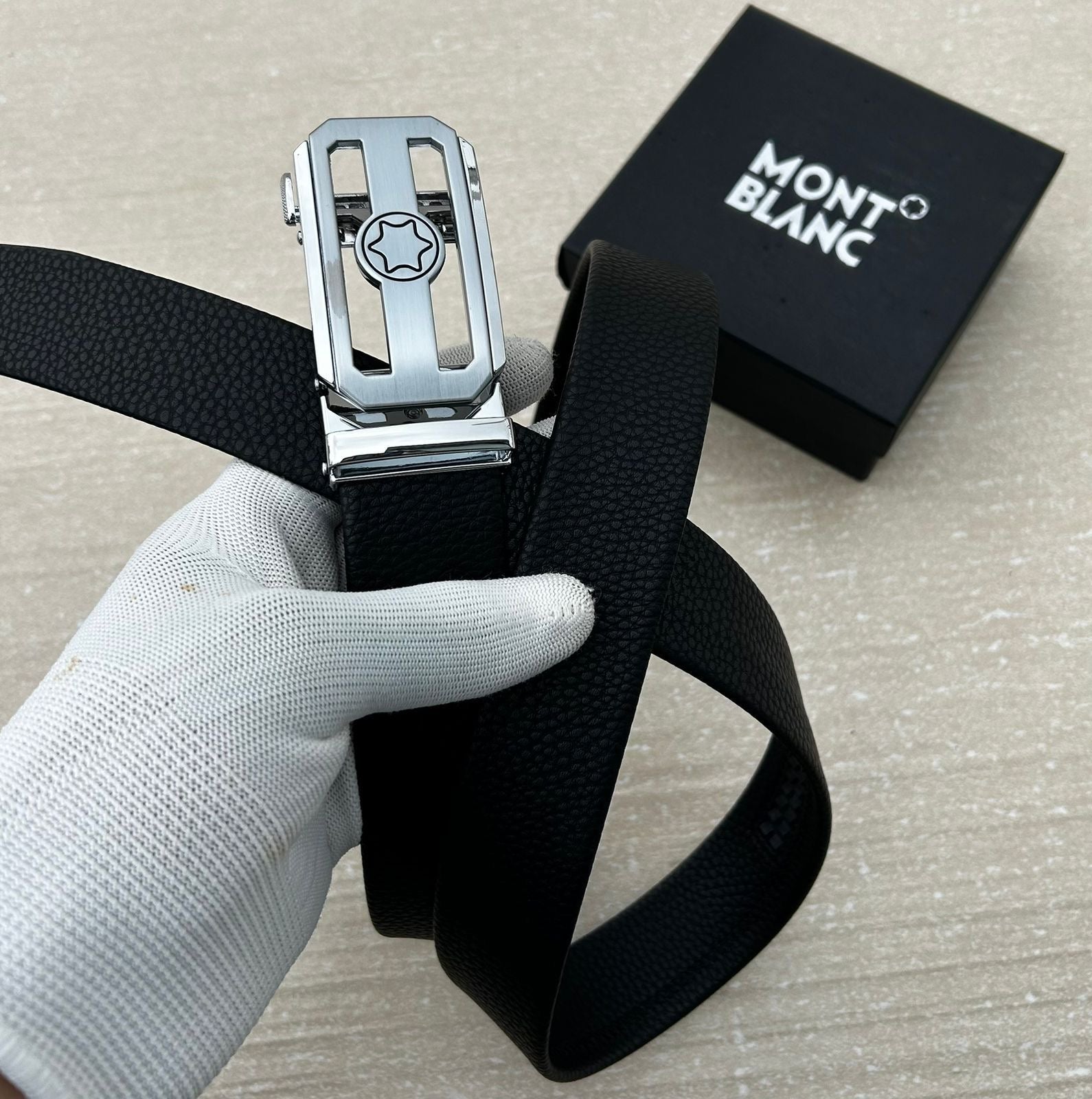Mont Blanc Auto Lock Belt
