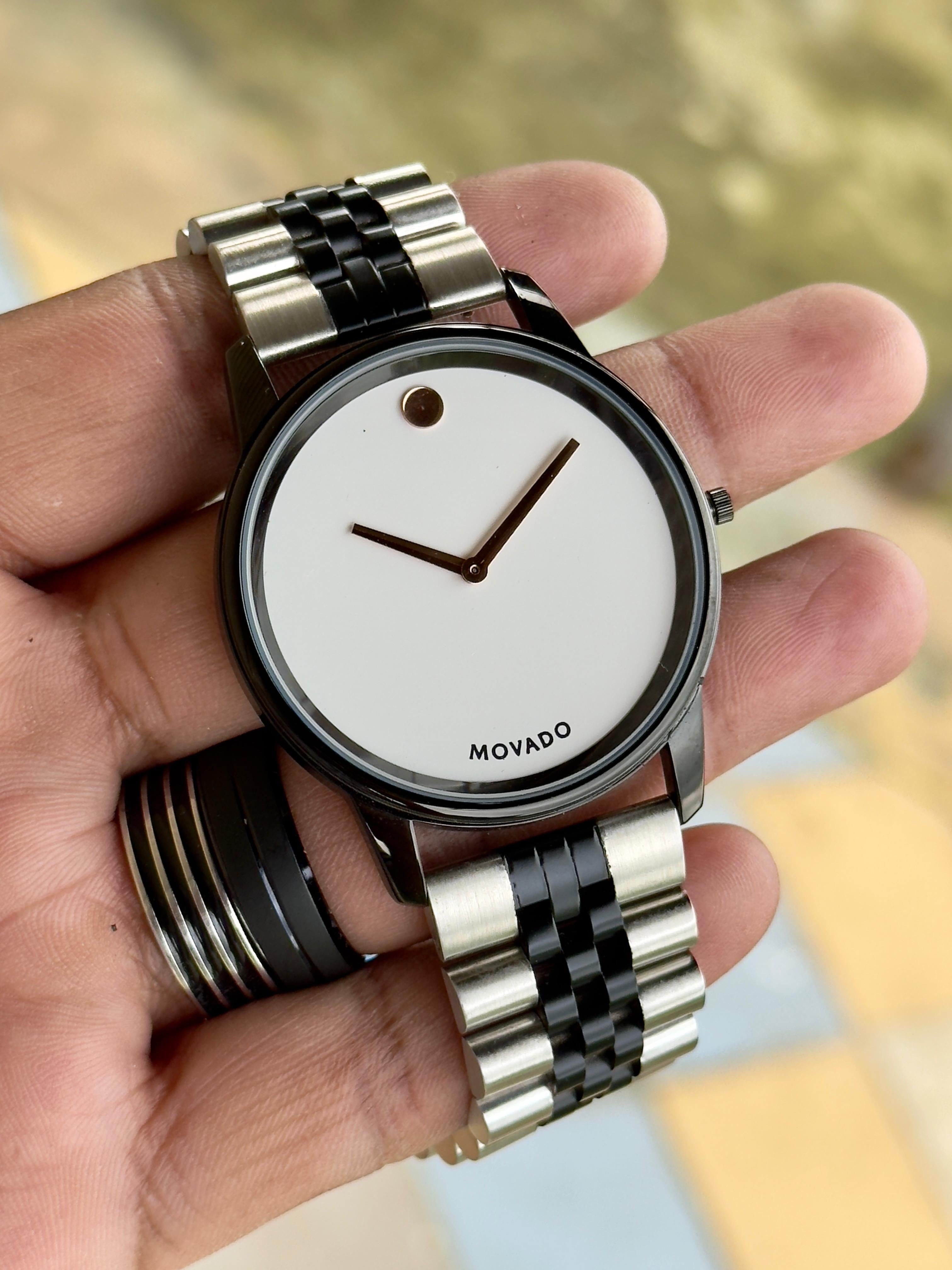 Movado Two-Tone Slim Edition